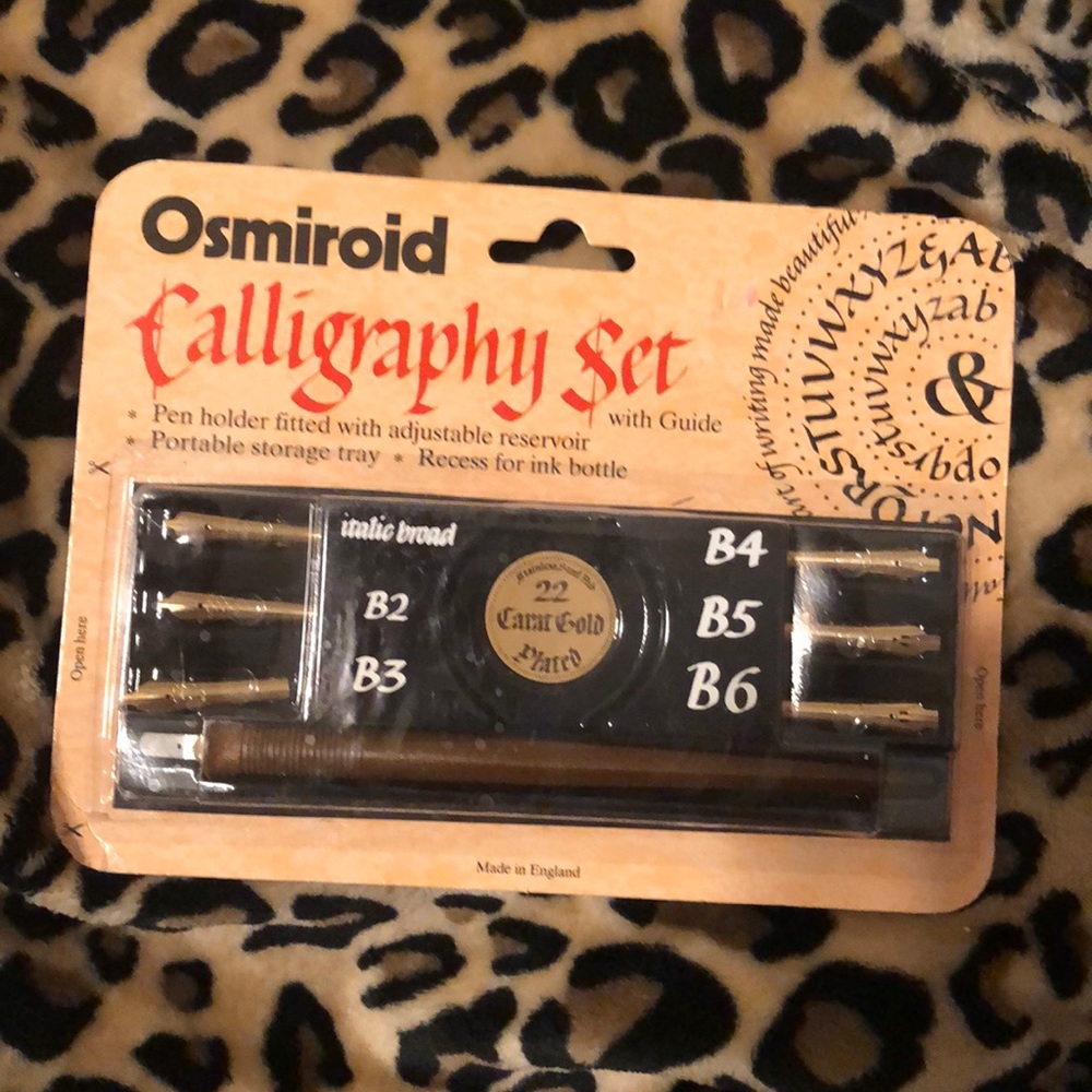 Calligraphy Set NWOT